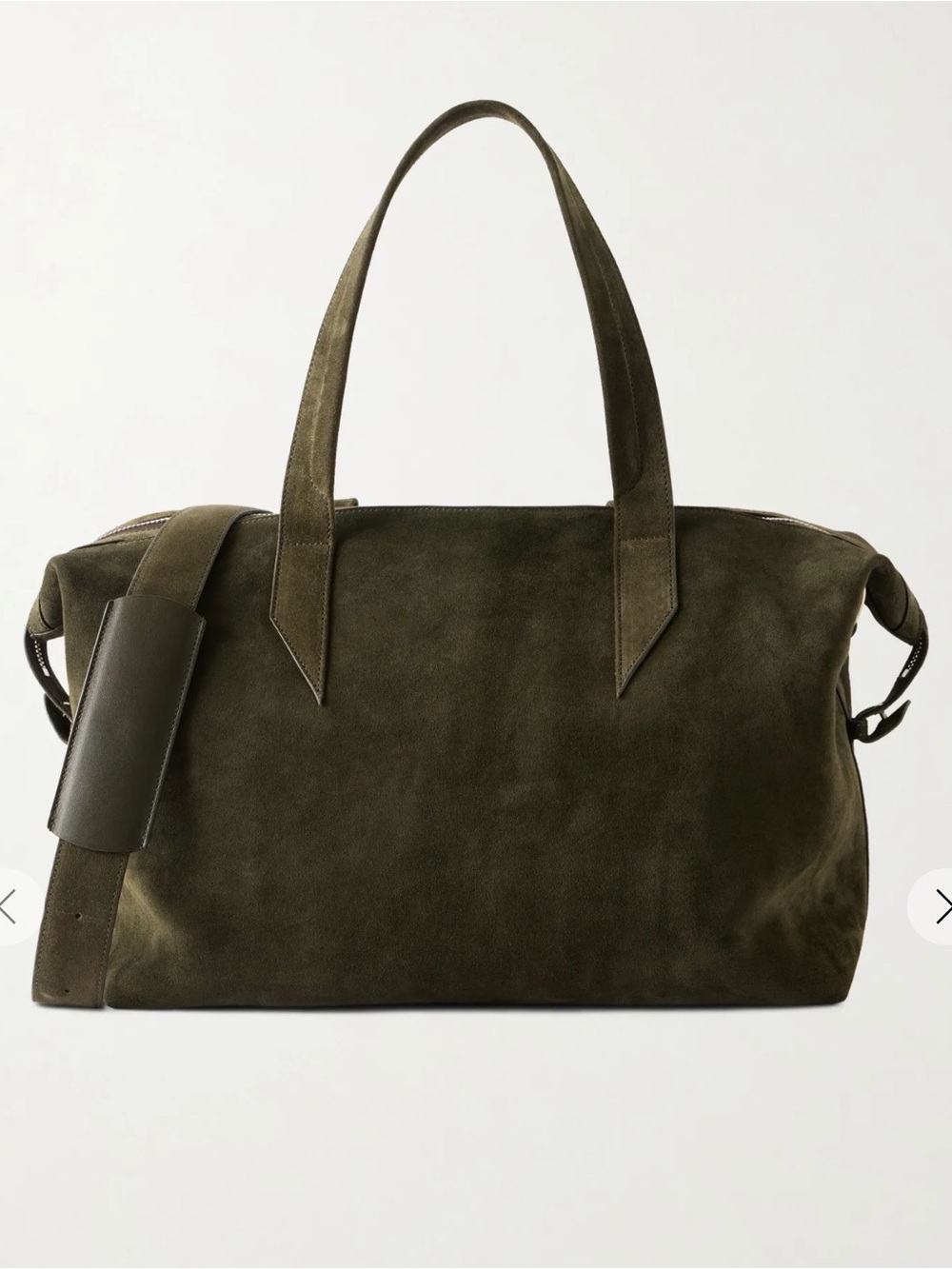 Metier Nomad Suede Weekend Bag